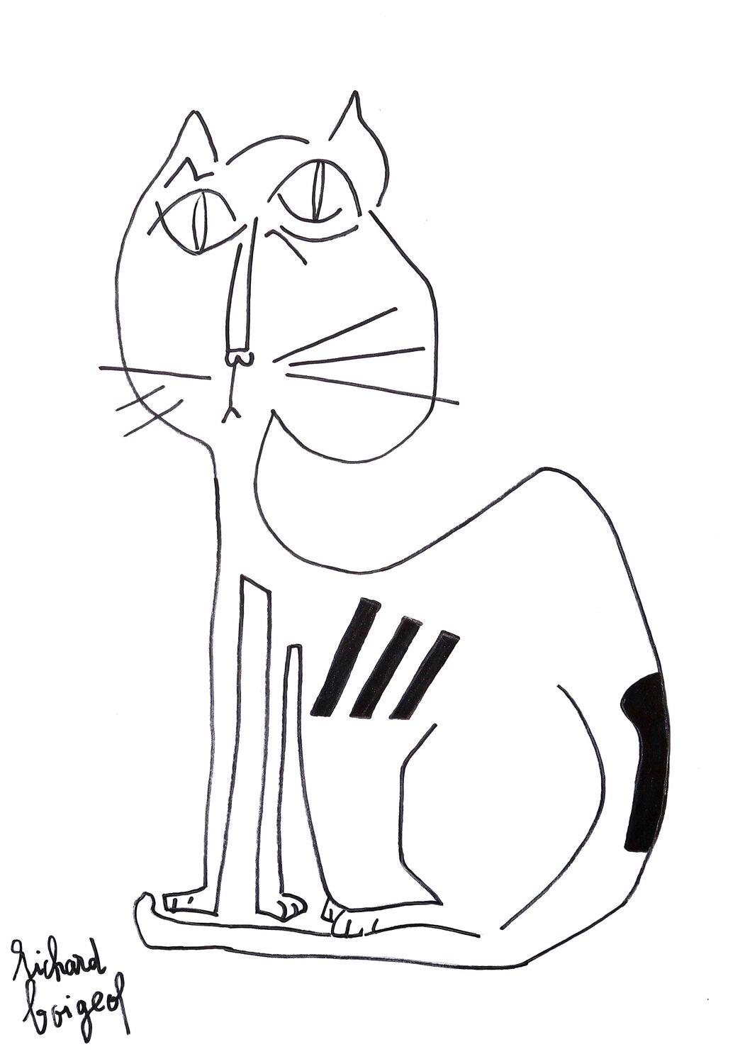 LE CHAT ADIDAS Richard Boigeol