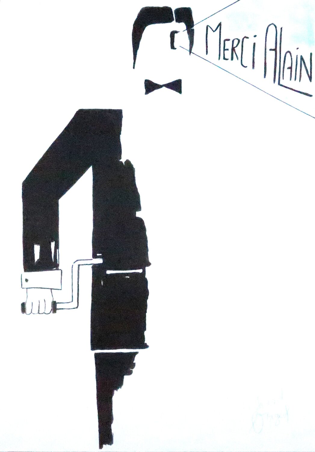 Merci Alain Delon Richard Boigeol