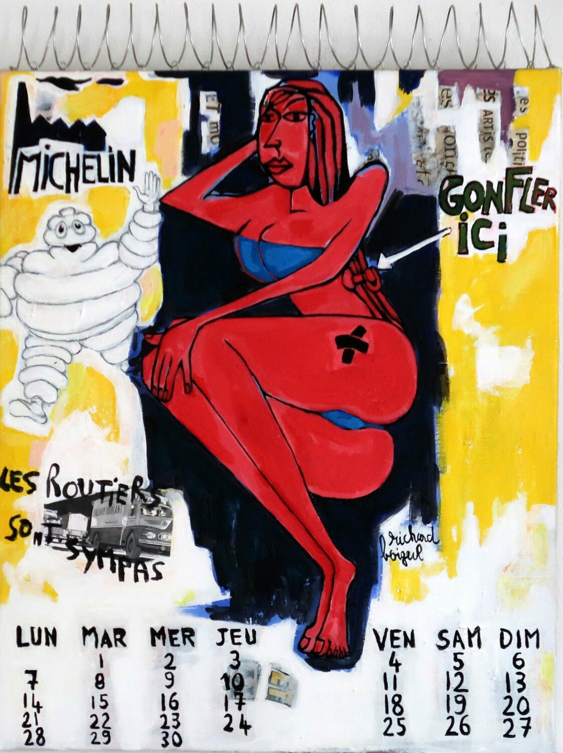 CALENDRIER ROUTIER Richard Boigeol