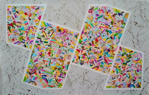 Mundo roto I by Alberto Beuchot, Painting for Sale on Singulart