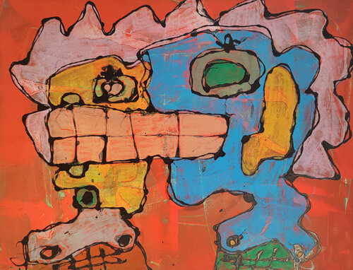 Where is my bunny van Benjamin Nyari, Schilderij te koop op Singulart