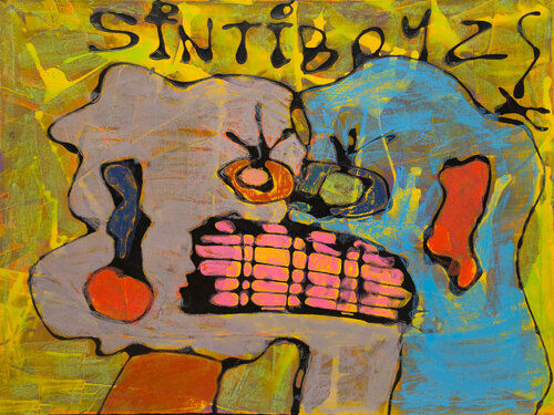 Sintiboyz! van Benjamin Nyari, Schilderij te koop op Singulart