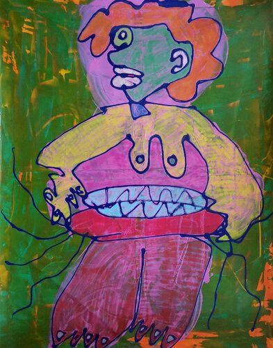 RocknRolla van Benjamin Nyari, Schilderij te koop op Singulart