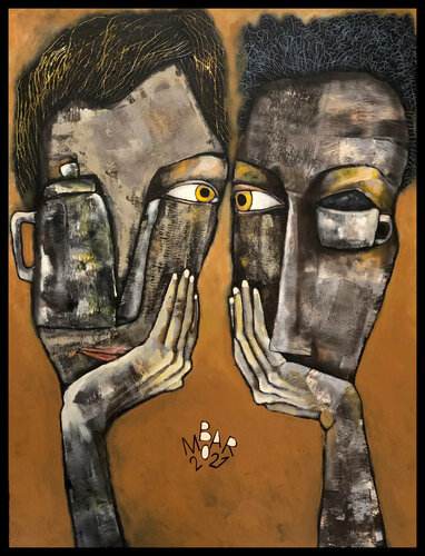 Perfect Coffee di Mikhail Baranovskiy, Pittura in vendita su Singulart