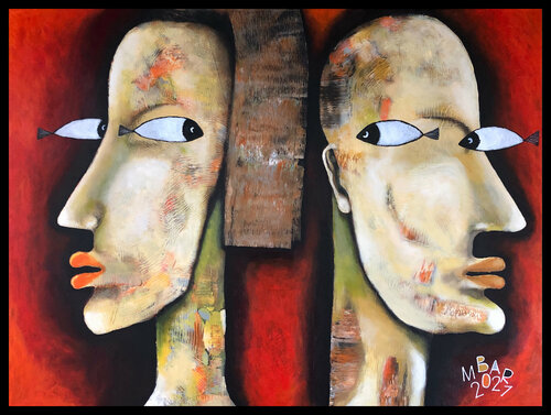 Fisheye di Mikhail Baranovskiy, Pittura in vendita su Singulart