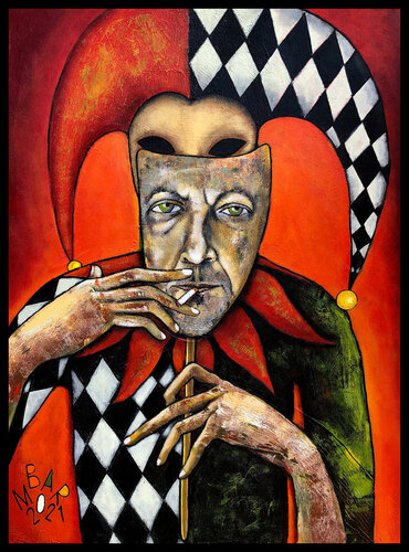 Who is who? di Mikhail Baranovskiy, Pittura in vendita su Singulart