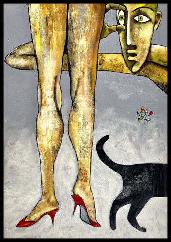 Out of eyeshot par Mikhail Baranovskiy, Peinture en vente sur Singulart