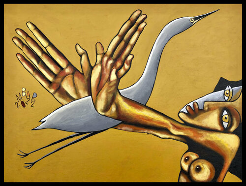 I Believe I can fly van Mikhail Baranovskiy, Schilderij te koop op Singulart