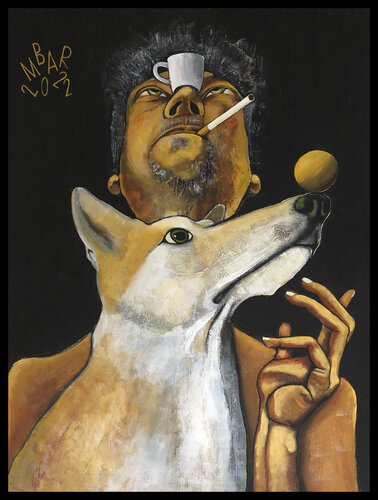 Pair balance van Mikhail Baranovskiy, Schilderij te koop op Singulart