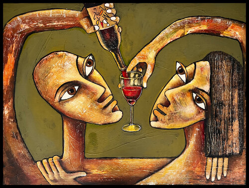 In vino veritas Mikhail Baranovskiy