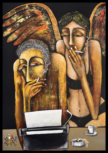 Emergency service di Mikhail Baranovskiy, Pittura in vendita su Singulart