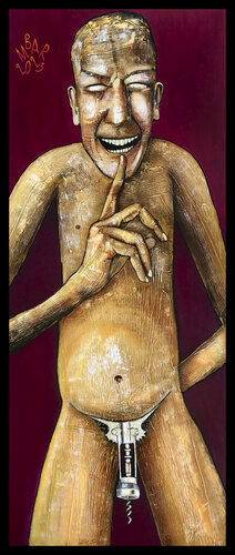 But there is one secret von Mikhail Baranovskiy, Malerei kaufen auf Singulart