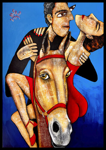 My girls di Mikhail Baranovskiy, Pittura in vendita su Singulart