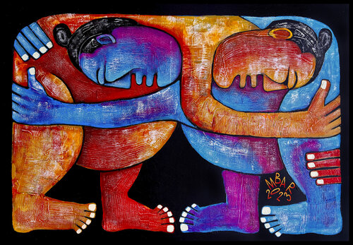 Unity of opposites van Mikhail Baranovskiy, Schilderij te koop op Singulart