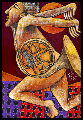 Music inside von Mikhail Baranovskiy, Malerei kaufen auf Singulart