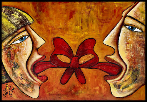 Attachment par Mikhail Baranovskiy, Peinture en vente sur Singulart