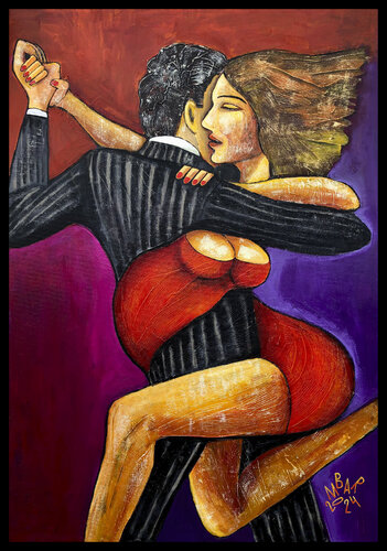 Tango whirlwind van Mikhail Baranovskiy, Schilderij te koop op Singulart