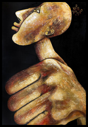 I'm fine van Mikhail Baranovskiy, Schilderij te koop op Singulart