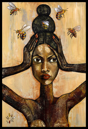 My mind is a hive par Mikhail Baranovskiy, Peinture en vente sur Singulart