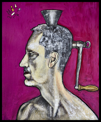 "Analyze That" van Mikhail Baranovskiy, Schilderij te koop op Singulart