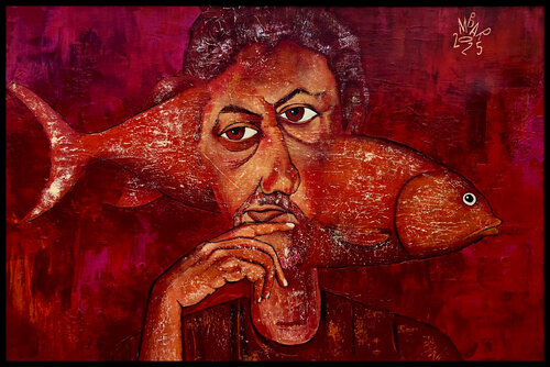 Divergence par Mikhail Baranovskiy, Peinture en vente sur Singulart