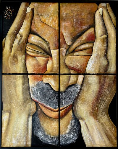 Pull yourself together! di Mikhail Baranovskiy, Pittura in vendita su Singulart