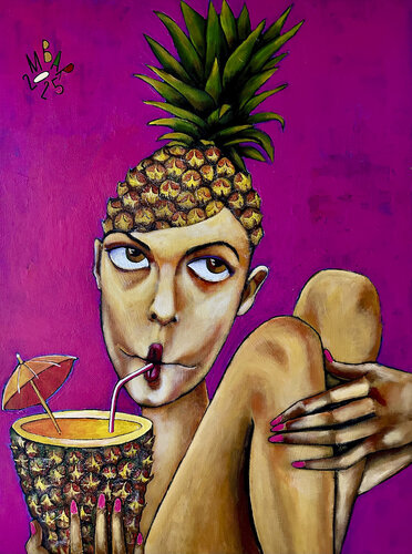 Analyze This by Mikhail Baranovskiy, Painting for Sale on Singulart