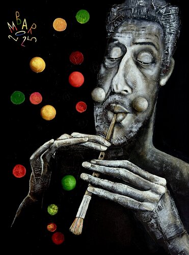 Nocturne for a Brush par Mikhail Baranovskiy, Peinture en vente sur Singulart