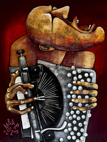 Solo on the Underwood par Mikhail Baranovskiy, Peinture en vente sur Singulart