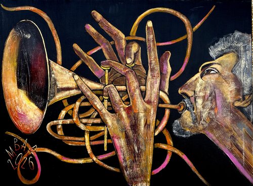 Knotted Solo van Mikhail Baranovskiy, Schilderij te koop op Singulart