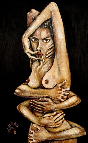 Still Holding On par Mikhail Baranovskiy, Peinture en vente sur Singulart