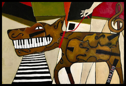 Music box di Mikhail Baranovskiy, Pittura in vendita su Singulart