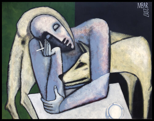 Altum silentium van Mikhail Baranovskiy, Schilderij te koop op Singulart