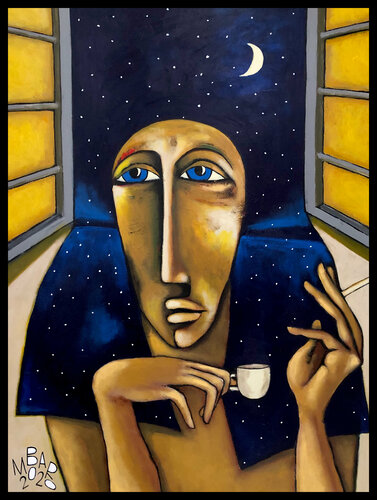 Tender is the night di Mikhail Baranovskiy, Pittura in vendita su Singulart