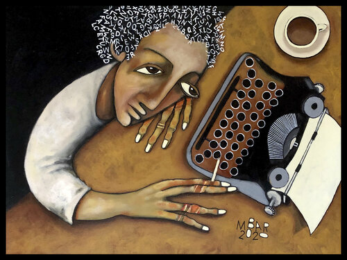 Writer's block Mikhail Baranovskiy