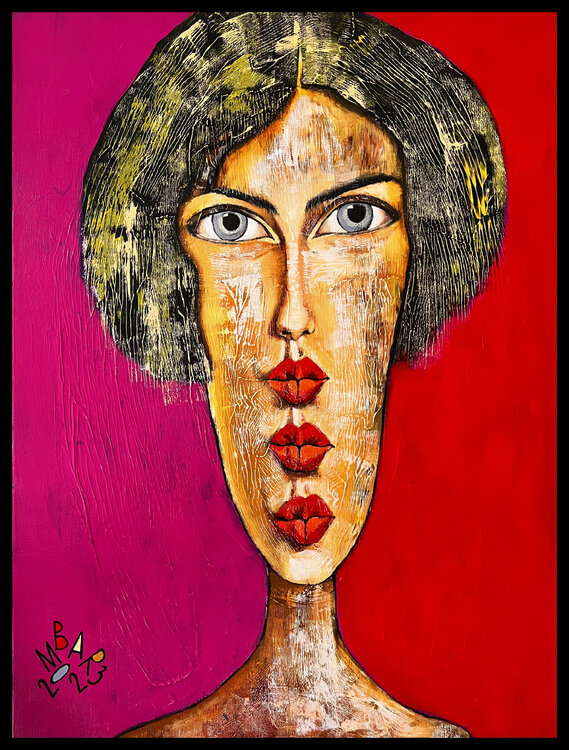 Three kisses Mikhail Baranovskiy
