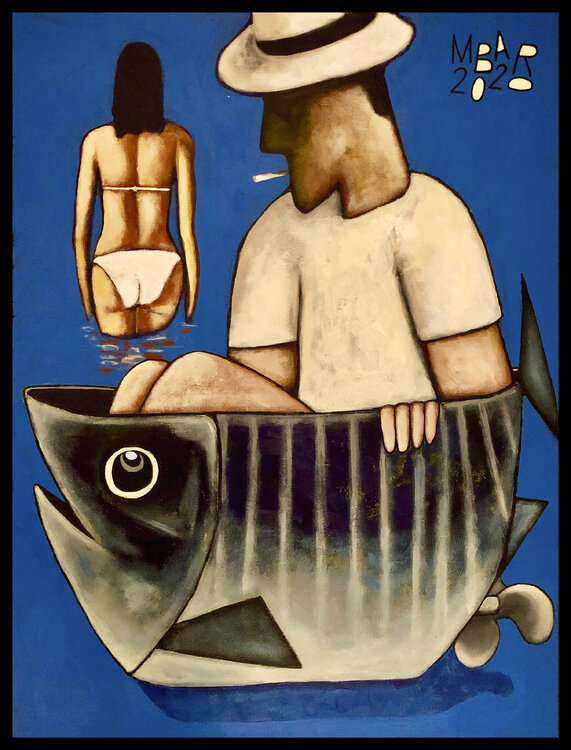 Mysterious stranger Mikhail Baranovskiy