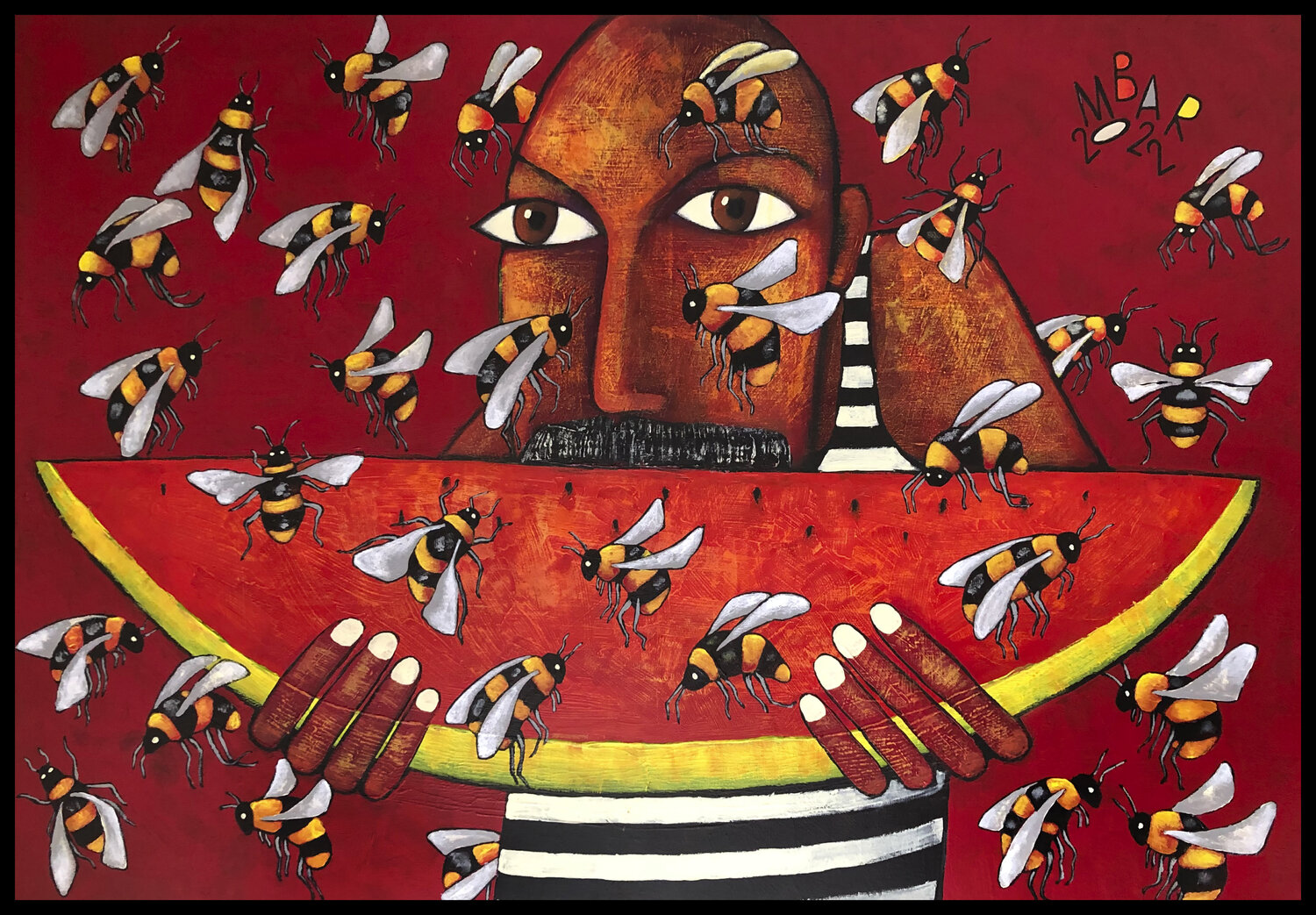 Bee happy Mikhail Baranovskiy