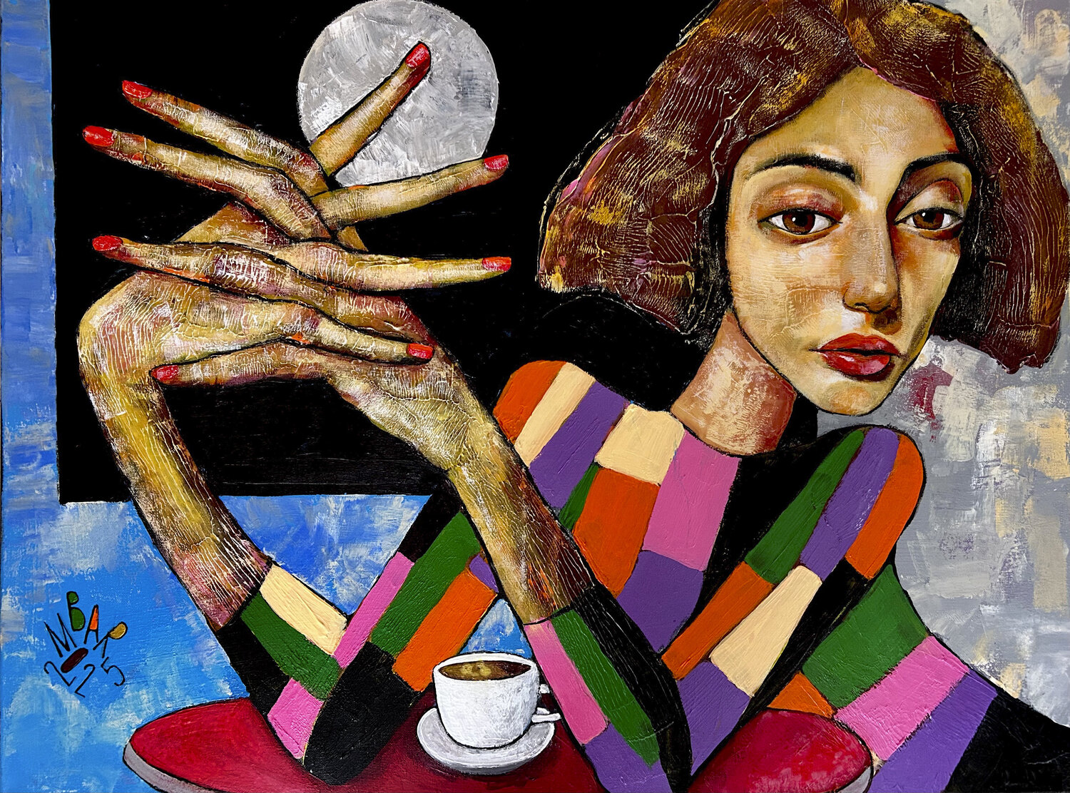 Evening coffee Mikhail Baranovskiy