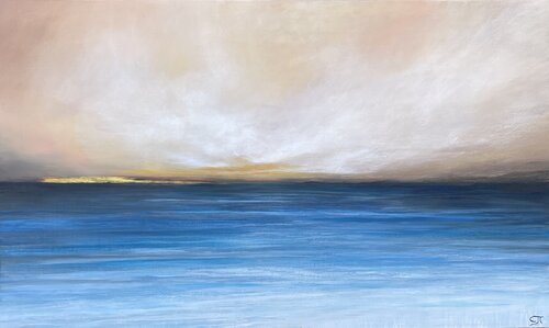 Reflets d'or 12 von Claire Jombart, Malerei kaufen auf Singulart