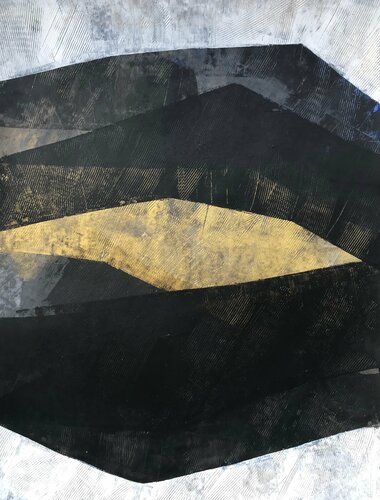 Paisaje de oro IV by Sara Sepúlveda, Work on Paper for Sale on Singulart