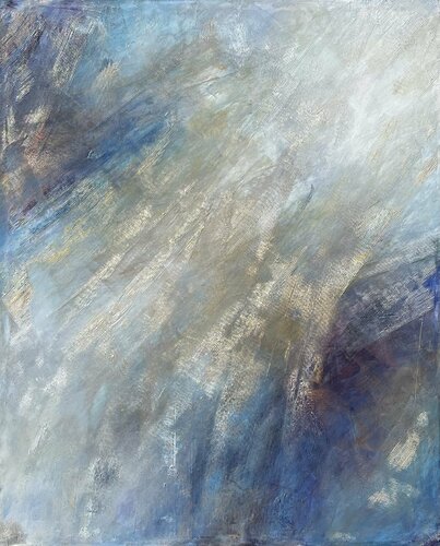 Agua de atardecer von Sara Sepúlveda, Malerei kaufen auf Singulart