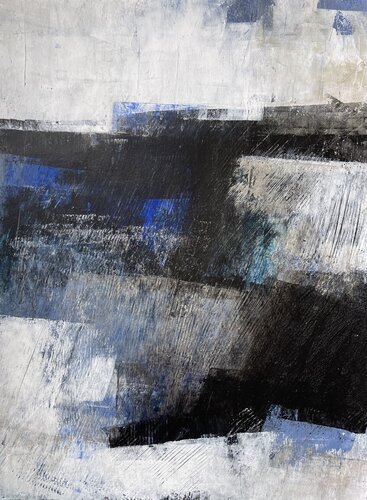 Paisaje azul III par Sara Sepúlveda, Œuvre sur papier en vente sur Singulart