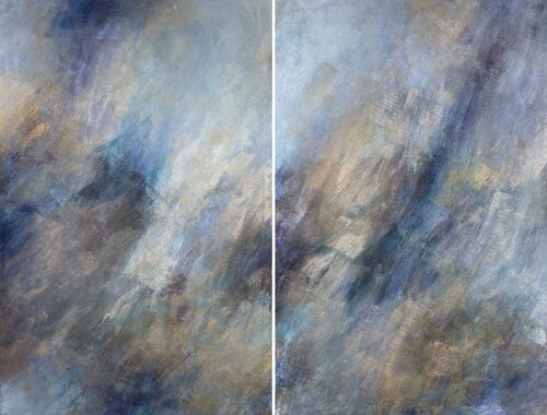 Vida azul van Sara Sepúlveda, Schilderij te koop op Singulart