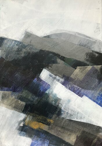 En la distancia II van Sara Sepúlveda, Schilderij te koop op Singulart