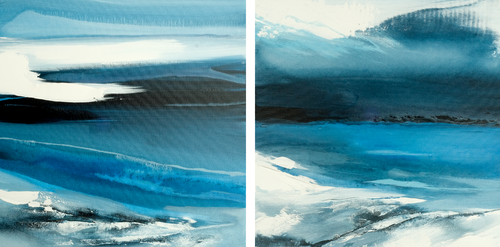 Wo die Buckelwale überwintern di Conny Niehoff, Pittura in vendita su Singulart