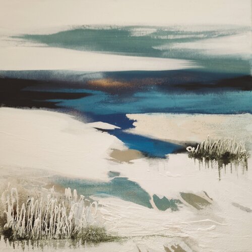 Morgens am Bodden di Conny Niehoff, Pittura in vendita su Singulart