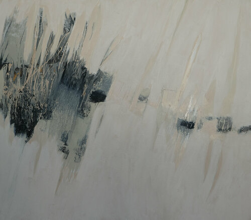 Winter am Fluss di Conny Niehoff, Pittura in vendita su Singulart