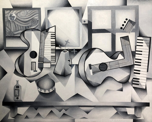 Musician's Table 63 von Teixeira Leite, Malerei kaufen auf Singulart