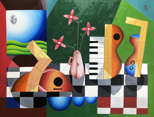 Musician's Table 60 von Teixeira Leite, Malerei kaufen auf Singulart